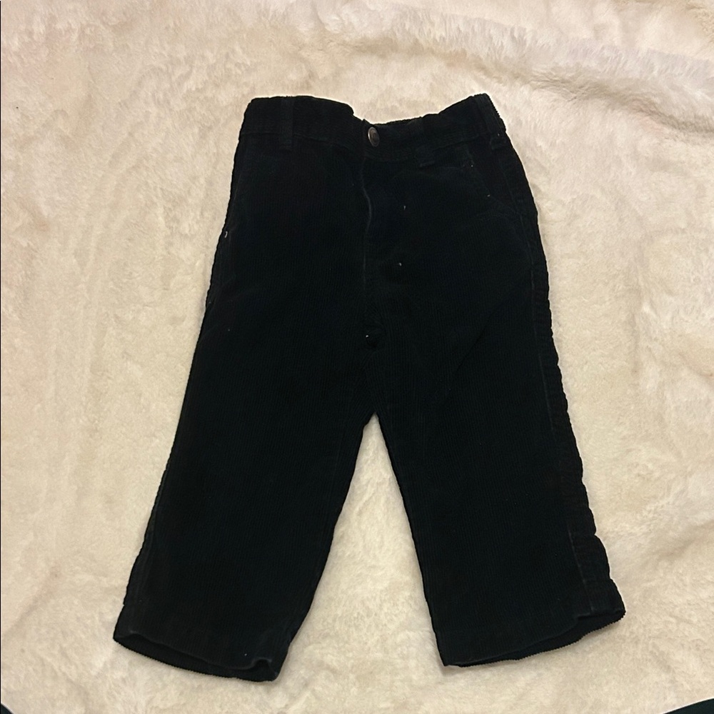 Carter's Black Corduroy Kids Casual Pants